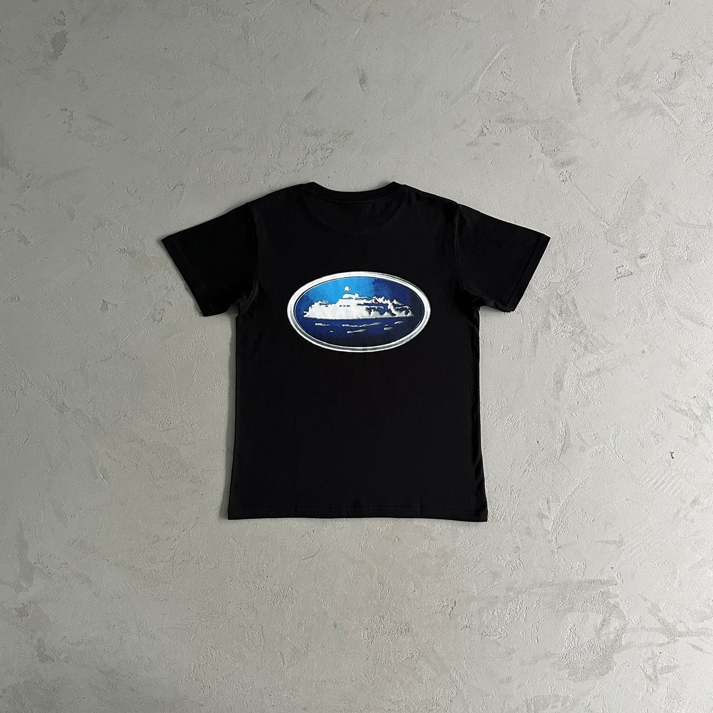 Corteiz Alcatraz World Rally Tee Black