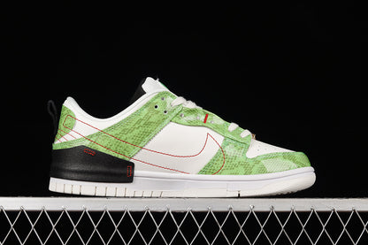 Nike Dunk Low Disrupt 2 Just Do It Snakeskin Green