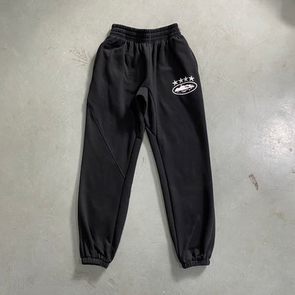 Corteiz 4Starz Alcatraz Sweatpants Black