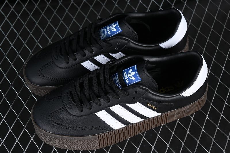 Adidas Sambarose Black White Gum