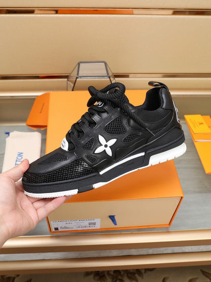 Louis Vuitton LV Skate Sneaker Black White