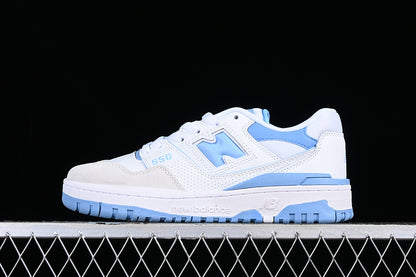 New Balance 550 White Blue Fog Cloud Grey