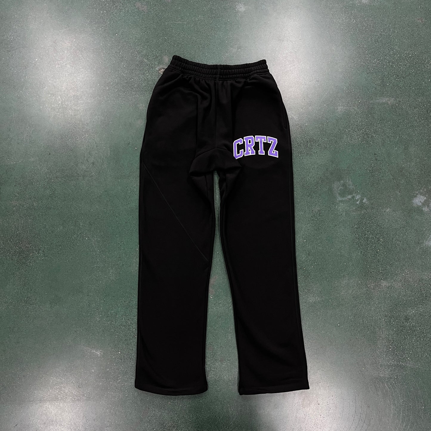 Corteiz Dropout Sweatpants Black Purple