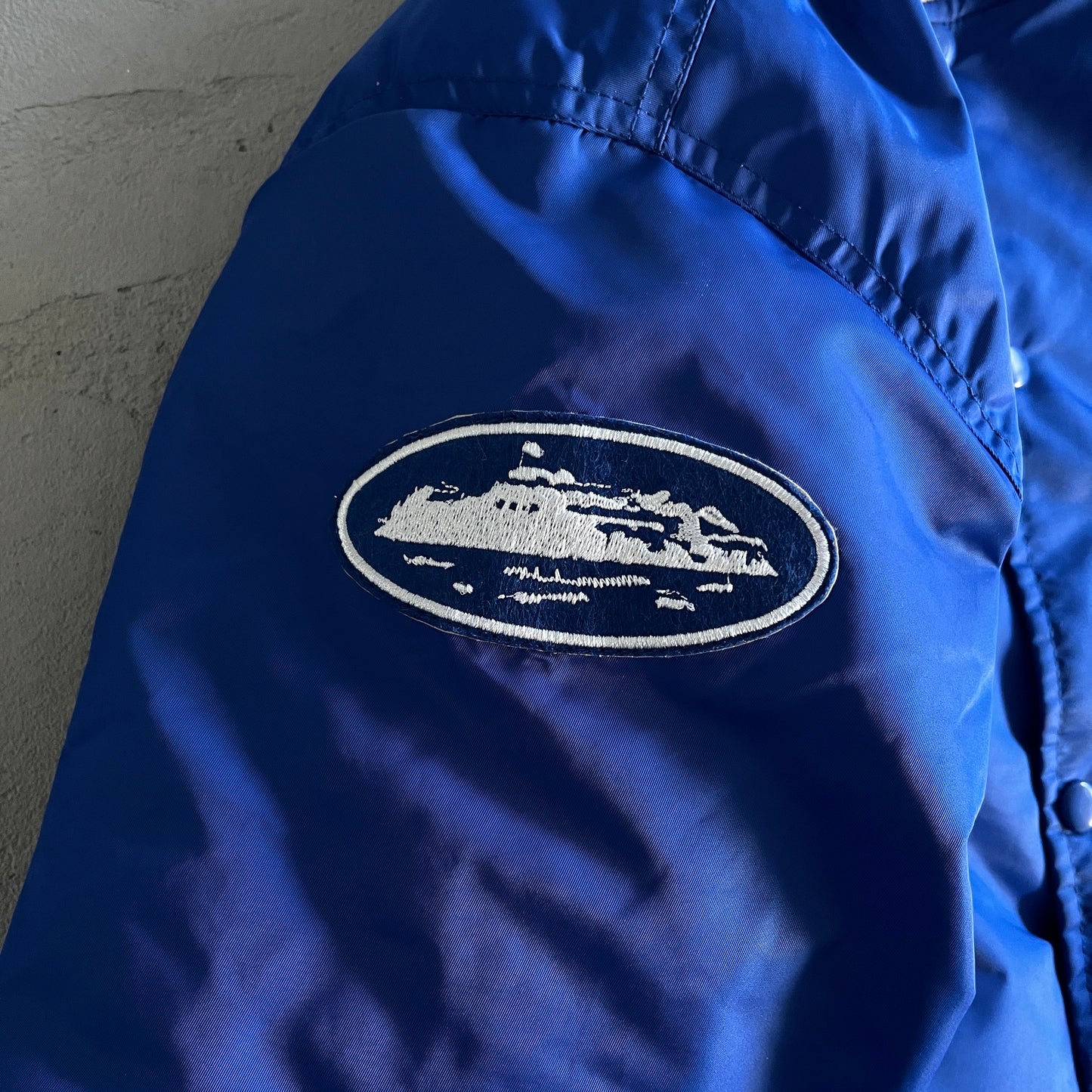 Corteiz Stadium Jacket Blue