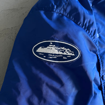 Corteiz Stadium Jacket Blue