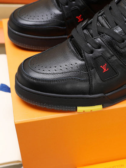 Louis Vuitton LV Trainer Black Signature