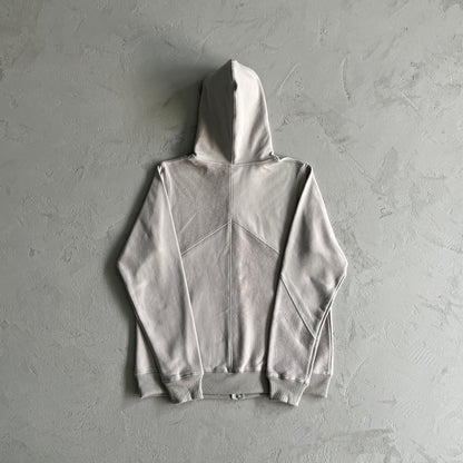 Corteiz Superior V2 Zip-Up Hoodie Stone Grey