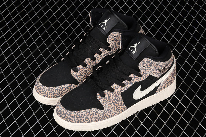 Jordan 1 Mid Leopard