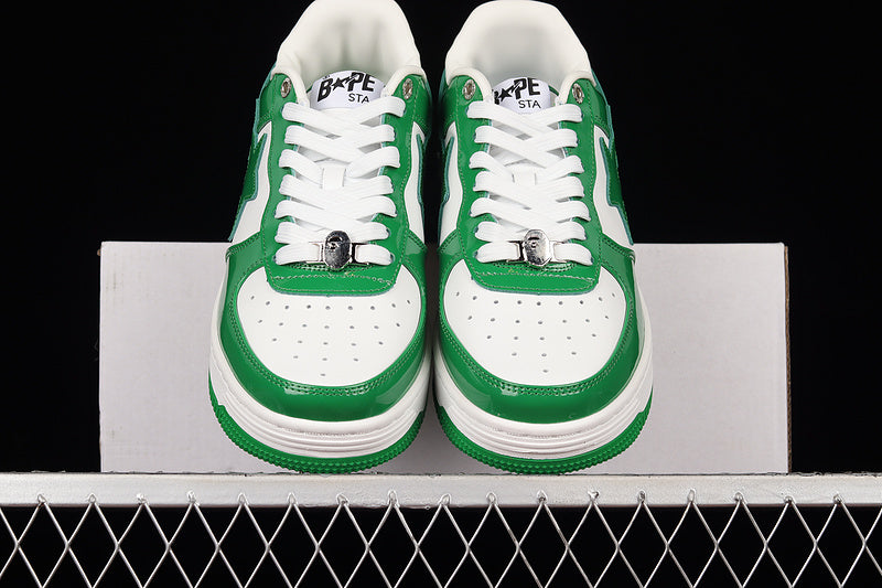 A Bathing Ape Bape Sta Low Green