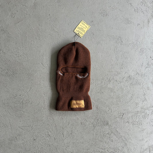 Corteiz Knit Balaclava Brown