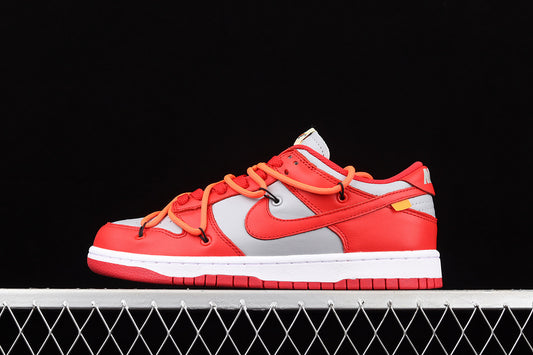 Nike Dunk Low Off-White University Red