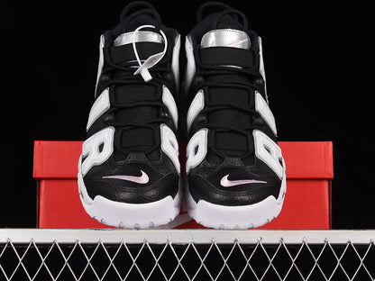 Nike Air More Uptempo Black White Green