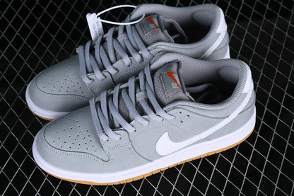 Nike SB Dunk Low Pro ISO Orange Label Grey Gum