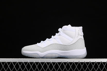 Jordan 11 Retro White Metallic Silver