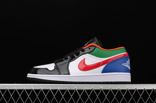 Jordan 1 Retro Low Multi-Color Black Toe