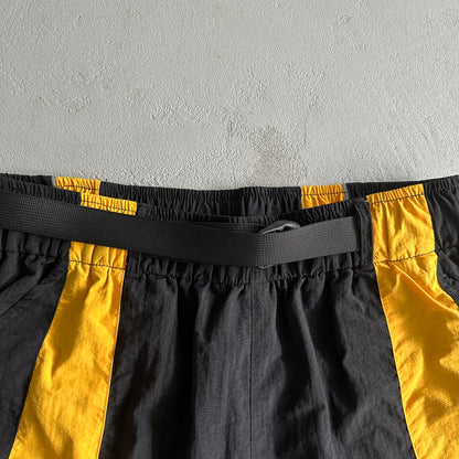 Corteiz Spring Shorts Black Yellow