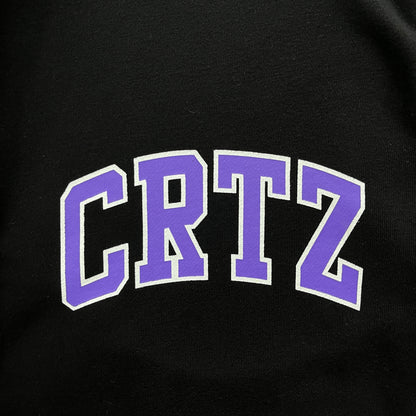 Corteiz Dropout Sweatpants Black Purple