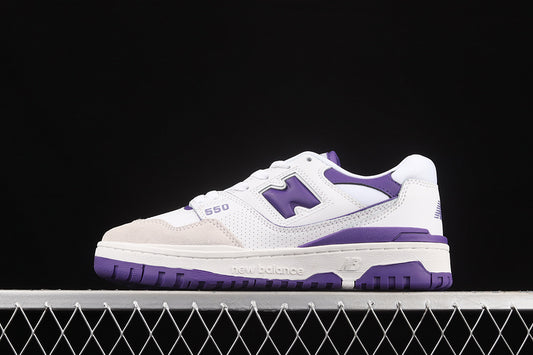 New Balance 550 White Purple