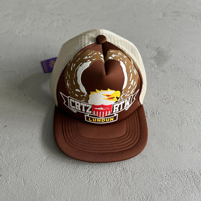 Corteiz Dipset Trucker Hat Brown