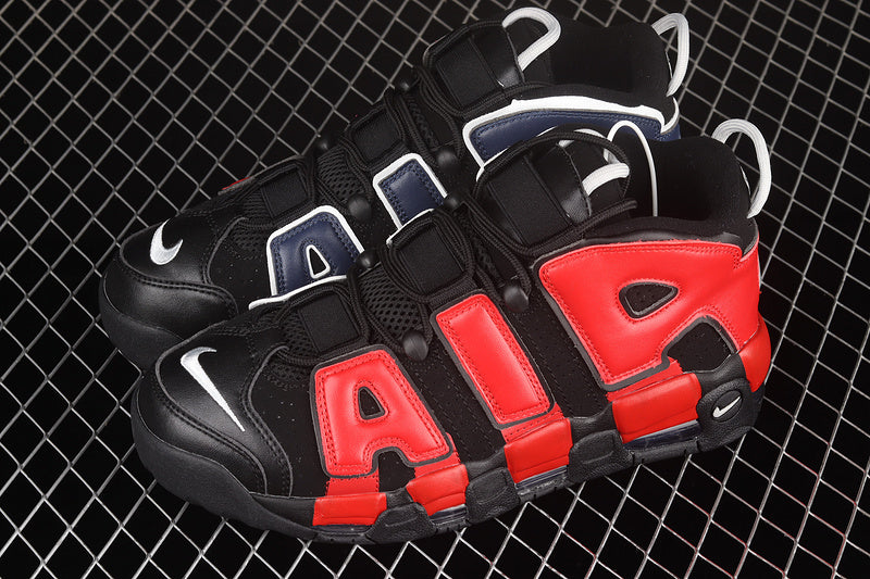 Nike Air More Uptempo Alternates Split Navy Red