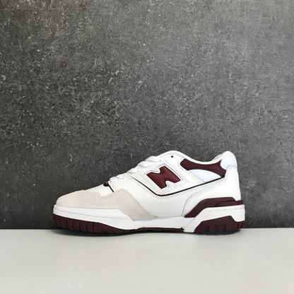 New Balance 550 Sea Salt Burgundy