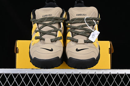 Nike Air More Uptempo Low AMBUSH Vivid Sulfur Limestone