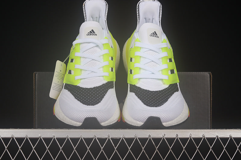 Adidas Ultra Boost 21 White Volt