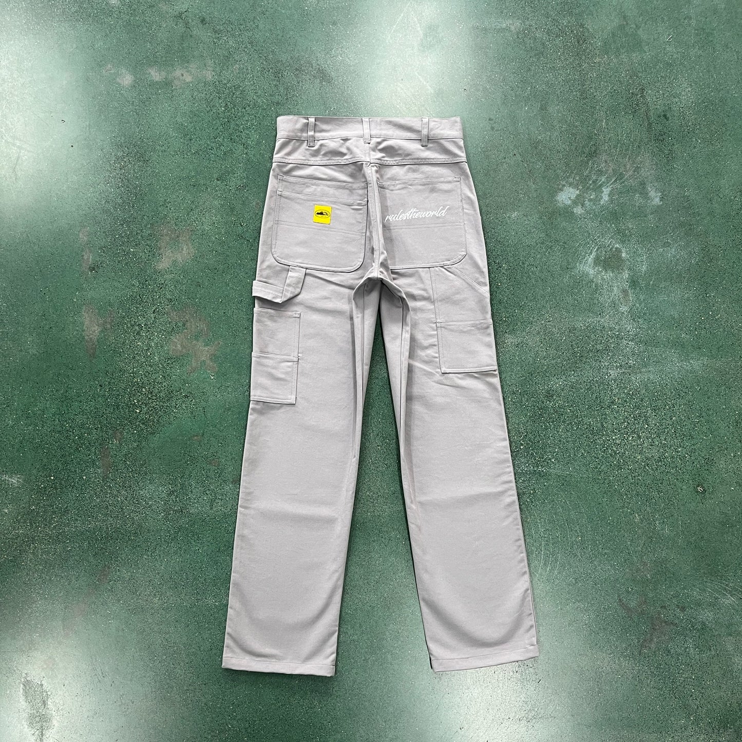 Corteiz Carpenter Work Pants Grey