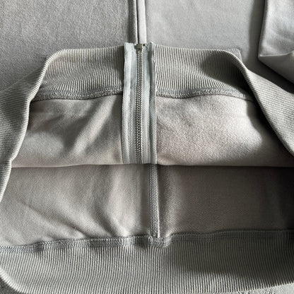 Corteiz Superior V2 Zip-Up Hoodie Stone Grey