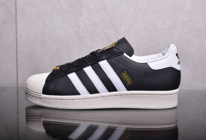 Adidas Superstar 80s Bape Black White Gold