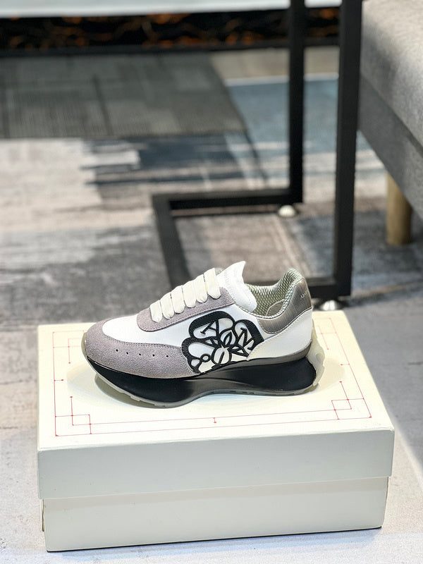 Alexander McQueen Sprint Runner Grey White Black