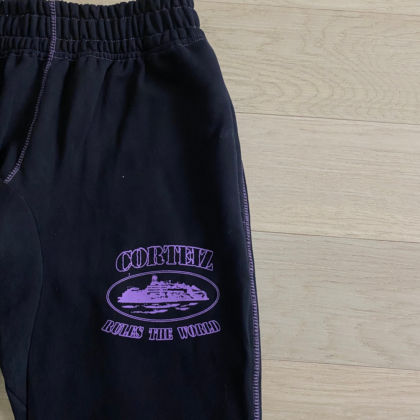 Corteiz Superior Bottoms Black Purple