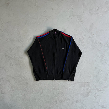 Corteiz VVS Knit-Zip Black Red Blue