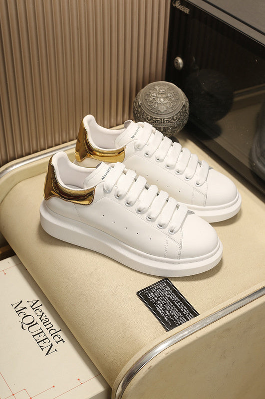 Alexander McQueen Oversized White Gold