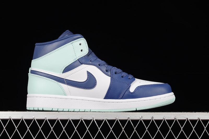 Jordan 1 Mid Mystic Navy Mint Foam