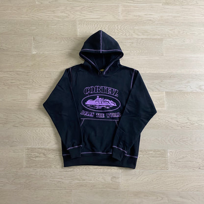 Corteiz Superior Hoodie Black Purple