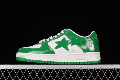 A Bathing Ape Bape Sta Low Green