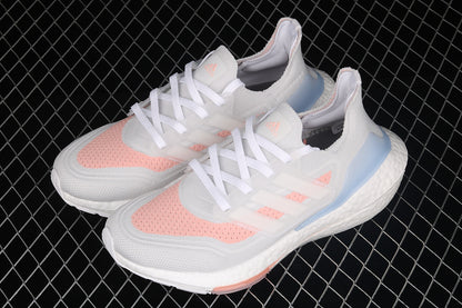 Adidas Ultra Boost 21 White Glow Pink