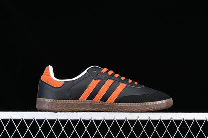 Adidas Samba Core Black Orange Green