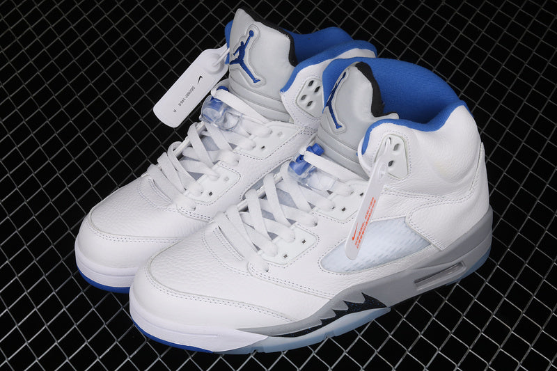 Jordan 5 Retro White Stealth