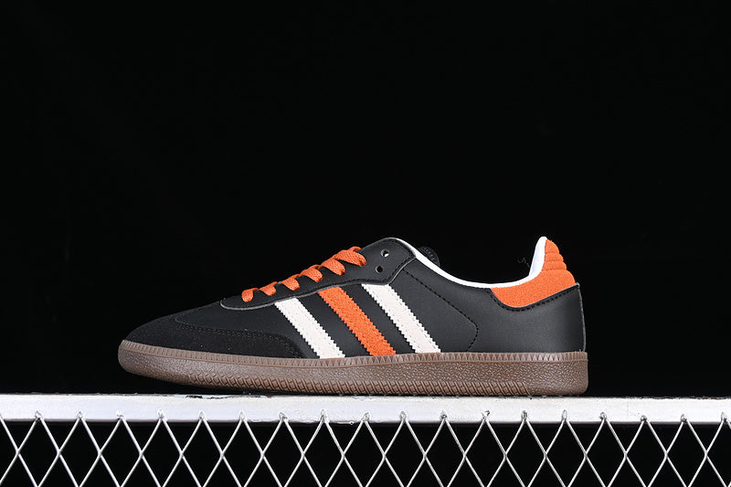 Adidas Samba Core Black Orange Green