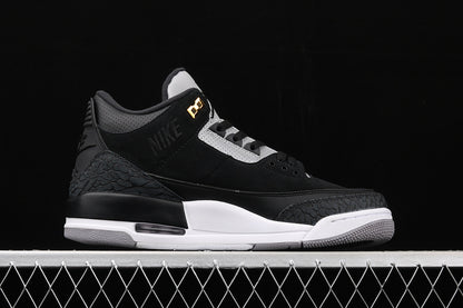 Jordan 3 Retro Tinker Black Cement Gold