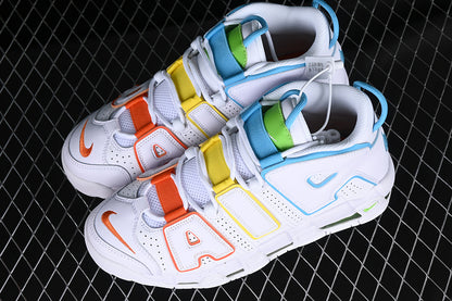 Nike Air More Uptempo White Multi-Color