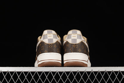 Nike Air Force 1 Low Louis Vuitton Monogram Brown Damier Azur