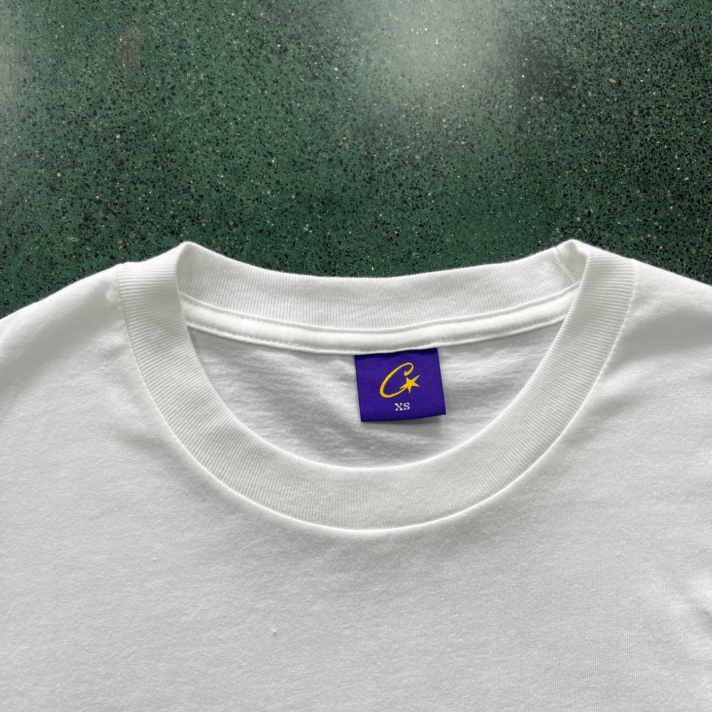 Corteiz C-Star Flame Tee White