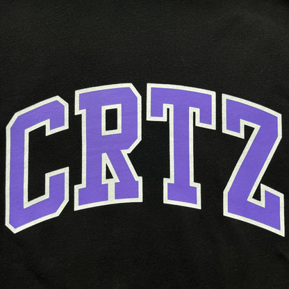 Corteiz Dropout Hoodie Black Purple