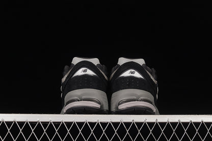 New Balance 2002R Black Dark Grey White