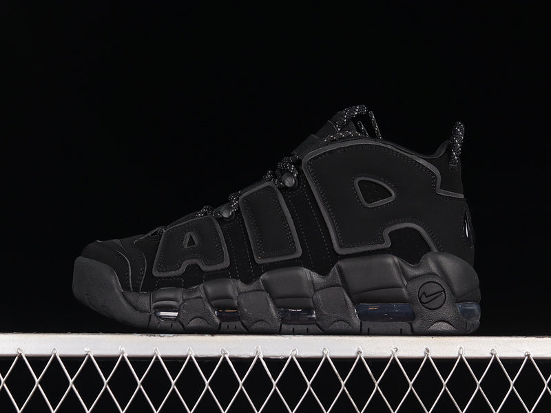 Nike Air More Uptempo Black Reflective