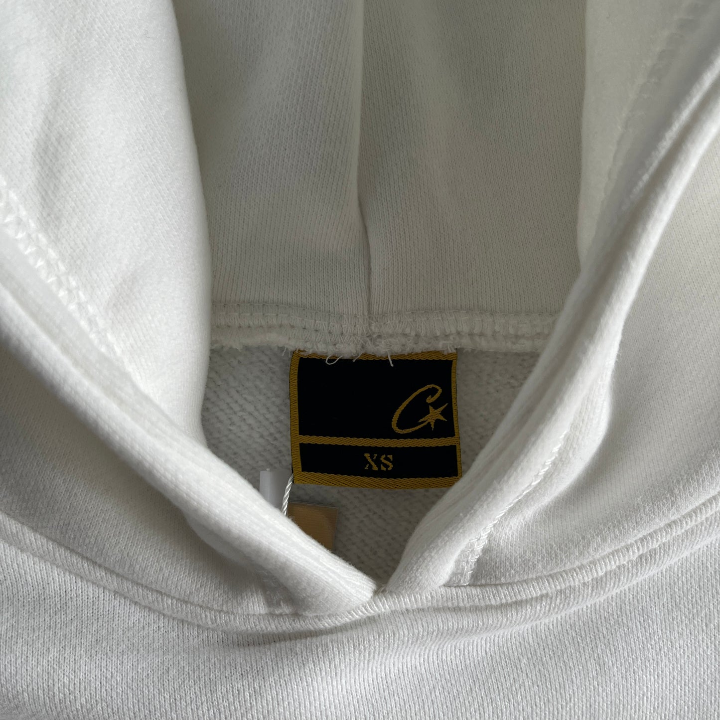 Corteiz 5 Starz Alcatraz Hoodie Off White