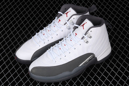 Jordan 12 Retro White Dark Grey